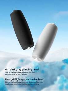 1 máy mài gót chân điện, sạc USB, loại bỏ chai sần với 2 tốc độ, con lăn thay thế và đèn LED, dụng cụ chăm sóc chuyên nghiệp cho da chai sần và gót chân nứt nẻ dành cho nam và nữ. - Nhiều màu - Xem 13