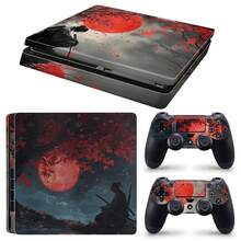 1 Set Waterproof, Scratch-Resistant Printed Skin Stickers Compatible With PS4 Slim Game Console, Personalized Decorative Protective Decal Stickers - FOR  Slim - View 12