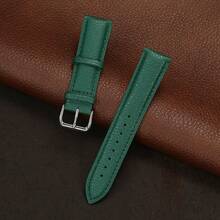 Lychee Grain PU Leather Watch Band For Women Men 16mm 18mm 20mm 22mm Durable Replacement Accessories For Wristwatch Strap - Mouldless - View 40