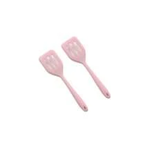 8.27-Inch Mini Silicone Slotted Spatula, Heat Resistant Non-Stick Pancake Egg Frying Cooking Tool, 4 Colors 1/2 Pcs Set - Multicolor - View 20