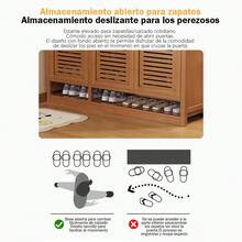 FENGSUN Multi-Level Integrated Shoe Cabinet Of Moderate Luxury - Brown - View 3