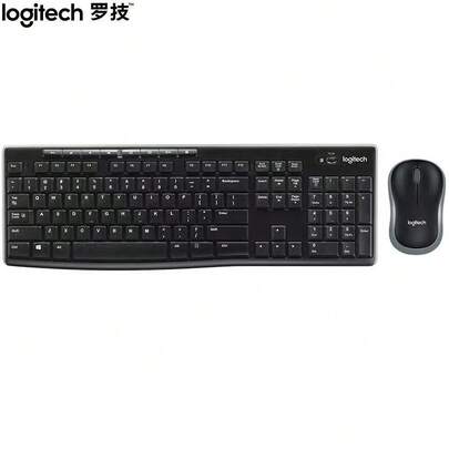 Bộ chuột và bàn phím không dây Logitech MK270, dành cho máy tính để bàn/máy tính xách tay, văn phòng tại nhà.