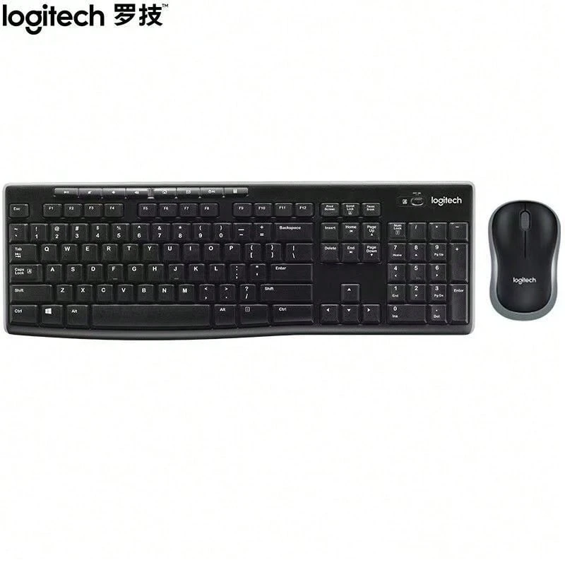 Bộ chuột và bàn phím không dây Logitech MK270, dành cho máy tính để bàn/máy tính xách tay, văn phòng tại nhà. - Xem 1