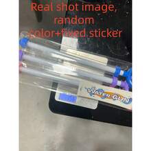 38cm 6 Stücke/3 Stücke/1 Stück Sommer ABS Feuerwerk Wasserpistole, Ausziehbares Design, Große Wasserspeicherkapazität, Geeignet für Schwimmbad, Strand, Rasen und Wasserpark, Wasserspiele - Verschiedenfarbig - Übersicht 12