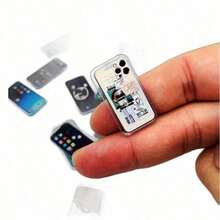 Mini Phone Model, Cute Cartoon Phone Model, Realistic Phone Pattern, Micro Phone Decorations, Doll Phone Model, Doll House Accessories - 多色的 - 查看 7