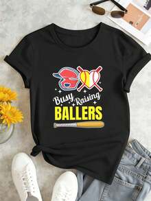 Women T-Shirts - Black - View 2