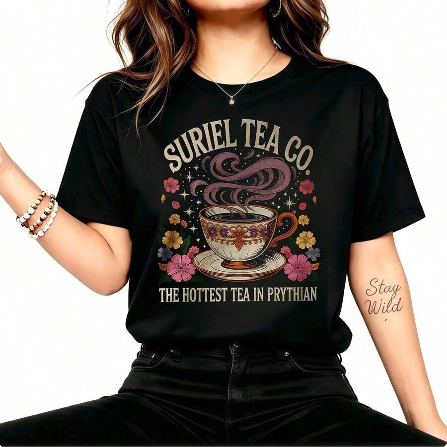 Women T-Shirts - Black - View 1