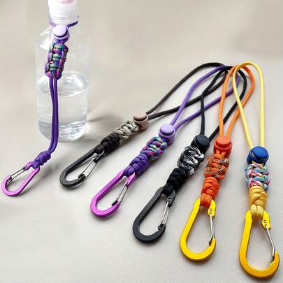 5 màu (Gói 10 cái / Gói 5 cái / Gói 1 cái) - Giá đỡ bình nước di động, dây đeo bình nước, phụ kiện ba lô & móc khóa - Vật dụng cần thiết khi đi du lịch & leo núi - Kẹp bình nước, móc khóa, móc khóa hợp kim nhôm, dây đeo