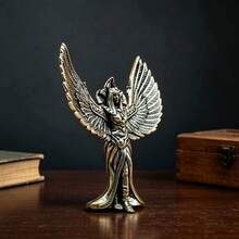 Brass Statue, Home Decor Figurine, Vintage Living Room/Office Desktop Decorative Sculpture, Creative Gift - 1PC - View 3