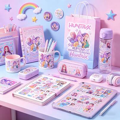 50 miếng dán hình chiến binh, hình dán hoạt hình anime nhóm nhạc nữ thần tượng K-Pop, hình dán vinyl chống thấm nước dùng cho bình nước, máy tính xách tay, điện thoại, hành lý, ván trượt, văn phòng phẩm và túi quà tặng, lý tưởng cho bộ sưu tập của người hâm mộ, quà tặng sinh nhật, quà tặng tiệc tùng và quà tặng ngày lễ.