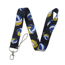 1pc Sports Ball Pattern Fashion Personalized Pull-Tab Card Clip, Basketball, Football, Rugby, Volleyball Printed Keychain Pendant Bag Charm, Student ID Bus Card Holder, Suitable For Office Workers And Students - Rectangle - View 9