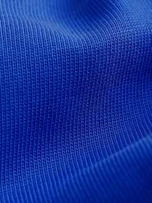 GRDR Men's Classic Faux Two-Piece Round Neck Short Sleeve T-Shirt, Fashionable Minimalist Commuting Versatile - Blue - View 4