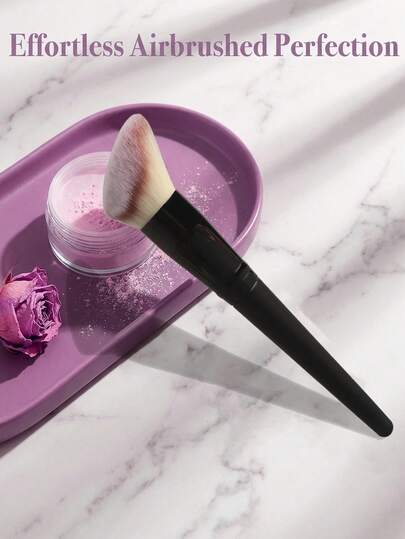 Bộ cọ trang điểm 1/2 món, gồm cọ tam giác, cọ nền, cọ phấn phủ, cọ highlight. Diện tích bề mặt cọ lớn hơn giúp thoa phấn dễ dàng hơn, bộ dụng cụ trang điểm cơ bản tối giản với lông mềm mại, phù hợp cho người mới bắt đầu, món quà tuyệt vời cho phái nữ, tiện lợi khi đi du lịch.