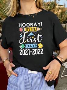 Women T-Shirts - Black - View 1