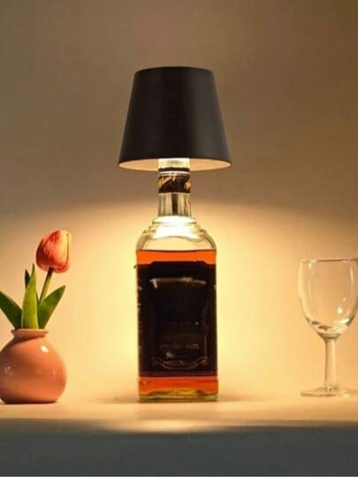 Đèn LED không dây cho chai rượu, 3 màu, cảm ứng điều chỉnh độ sáng, thích hợp cho quán bar, quán cà phê, nhà cửa, tiệc cưới, món quà hoàn hảo.