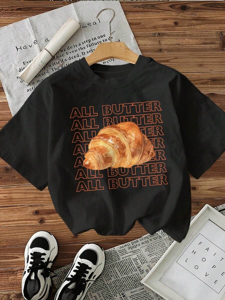 Women T-Shirts - Black - View 1