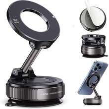 360° Rotating Magnetic Phone Holder, Foldable & Extendable, Universal Compatibility, Non-Waterproof, Portable, Suitable For Car/Bathroom/Travel/Gym/Smooth Surface. Note: Only Supports Installation On Smooth Surfaces. - Multicolor - View 13