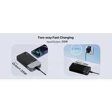 Portable Power Bank 20000mAh, 35W Portable Charger, Battery Pack Fast Charging, PD3.0 QC4.0 Phone Battery Pack With LED Display For Phone 16 15 14, Galaxy, Tablet, Switch, EtcoutdoorPower Display - Black - View 11