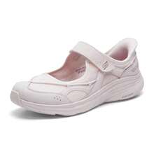 Skechers D'LUX COMFORT 2.0 女士休闲鞋，玛丽珍鞋，舒适百搭，适合日常穿着、运动、休闲、通勤，货号：104495-LTPK - 104495-LTPK - 查看 3