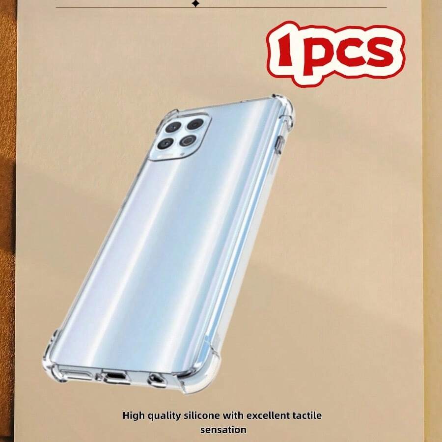 1个透明气垫手机壳,兼容摩托罗拉G85、Hot 50 Pro+、17/17 Pro/17 Pro Max、Pixel 10/10 Pro/10 Pro XL/6/7/8/9/9A,防震手机保护套 - 無色 - 查看 1