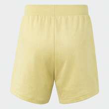 Adidas Spring/Autumn Sports Shorts, Unisex Thermal Lined Loose Fit Training Casual Straight Leg Shorts IN7700 - Gold/Yellow - View 2