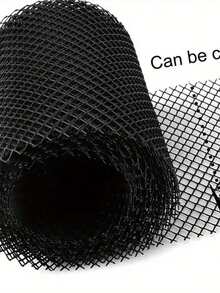 Red de protección de plástico para canaletas de drenaje, red para aleros, red para canaletas para evitar el bloqueo de hojas, cubierta de malla para bajantes - 0,18 m de ancho * 6 m de largo (10 clavos) - Ver 5