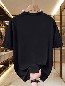 Camiseta de moda para hombre con estampado de cabeza de pato - cómoda para todas las estaciones, corte holgado, estampado a doble cara, material cómodo, camiseta estampada - camiseta liger - Blanco - Ver 9