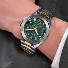 Reloj multifuncional plateado para hombre Guess GW0798G1/GW0798G3 - Verde - Ver 5