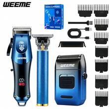 WEEME 4-In-1 Professional Haircut Kit For Men - Blue - View 15