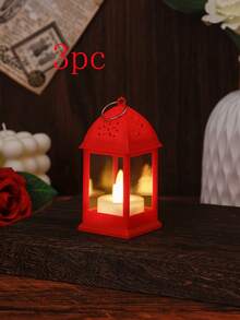 3 pièces Mini Lampes Moulin à Vent Creux, Cadeau d'Anniversaire Décoration Romantique Chemin, Lampe d'Ambiance de Chevet, Convient à Plusieurs Scénarios - Multicolore - Voir 13
