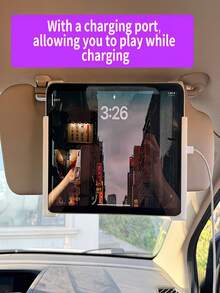 Bộ 2 giá đỡ điện thoại/máy tính bảng gắn trên tấm che nắng ô tô đa năng, kiểu kẹp tiện dụng, chắc chắn và ổn định, phù hợp với mọi điện thoại thông minh và máy tính bảng, không cần dụng cụ. - Căn cứ - Xem 8