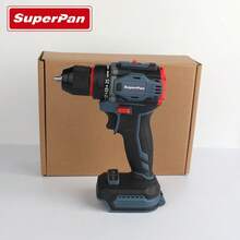 Superpan Brushless Cordless Drill Driver, 50N.M 25+1 Torque, 0-1500RPM, Bare Tool (Battery Not Included) - Grey - View 7