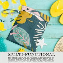 Q26 Wet Bag, Wet/Dry Bag, Swimwear Travel Beach Pool Dirty Clothes Yoga Fitness Clothing Makeup Bag Beach Wedding Supplies Reusable Gift - A - View 4