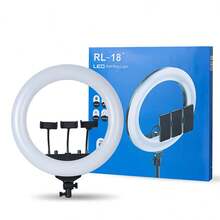 LED Ring Light For Live Streaming And Videos, Professional Ring Light Lighting With Remote Control, For Makeup, Photography And Digital Content. Compact And Portable LED Ring Light For Creators And Beauty Lovers - A - View 9
