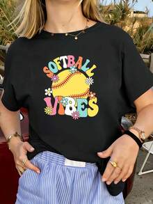 Women T-Shirts - Black - View 1