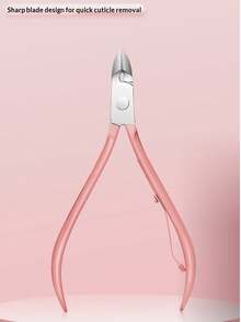 18/24pcs Green Manicure & Pedicure Set, Stainless Steel Pink Nail Clippers, Cuticle Scissors, Nail Files, With Durable Storage Box, Nail Care Accessories For Toenail Grooming - Pink - View 9