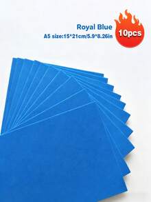 10张2毫米厚、20x30厘米的彩色海绵纸，带闪光塑料纸，颜色多样，适用于美术工艺学校项目、剪贴簿、DIY角色扮演、EVA泡沫纸套装，可用于手工和DIY艺术创作。 - 彩色 - 查看 17
