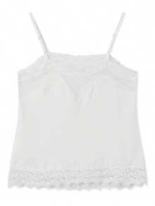 Women Tank Tops & Camis - 白色 - 查看 2