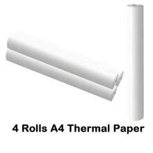 1/2/4/8 Rollen 3-fach A4 Thermodrucker Papierrollen, 21,08 cm breit, schnell trocknend, kompatibel mit den meisten tragbaren Thermodruckern auf dem Markt - Übersicht 14