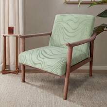 1 chiếc vỏ bọc ghế bành Jacquard có khóa kéo, vỏ bọc ghế bành co giãn, vỏ bọc đệm ghế sofa đơn có thể tháo rời và giặt được. - Nhiều màu - Xem 10
