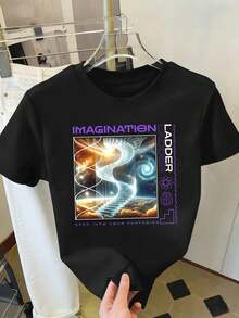 Women T-Shirts - Black - View 2