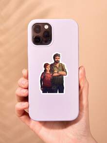 Hình dán nghệ thuật "The Last Of Us" Joel & Ellie, hình ảnh cặp đôi hậu tận thế, decal vinyl dán cho laptop, Kindle & bình nước, quà tặng dành cho game thủ. - Nhiều màu - Xem 7