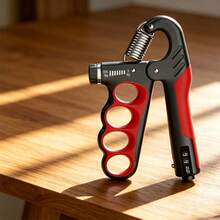 1 pieza Entrenador de fuerza de agarre mecánico, entrenamiento preciso para fortalecer la fuerza de la mano. Resistencia ajustable de 5-100kg, cubre rehabilitación hasta desarrollo muscular profesional. Contador mecánico que registra automáticamente las repeticiones. Ranura de agarre ergonómica de 4 dedos que se ajusta a la forma de la mano para una fuerza uniforme. Equipo eficiente para mejorar la fuerza de agarre, brazo y muñeca. - Multicolor - Ver 19