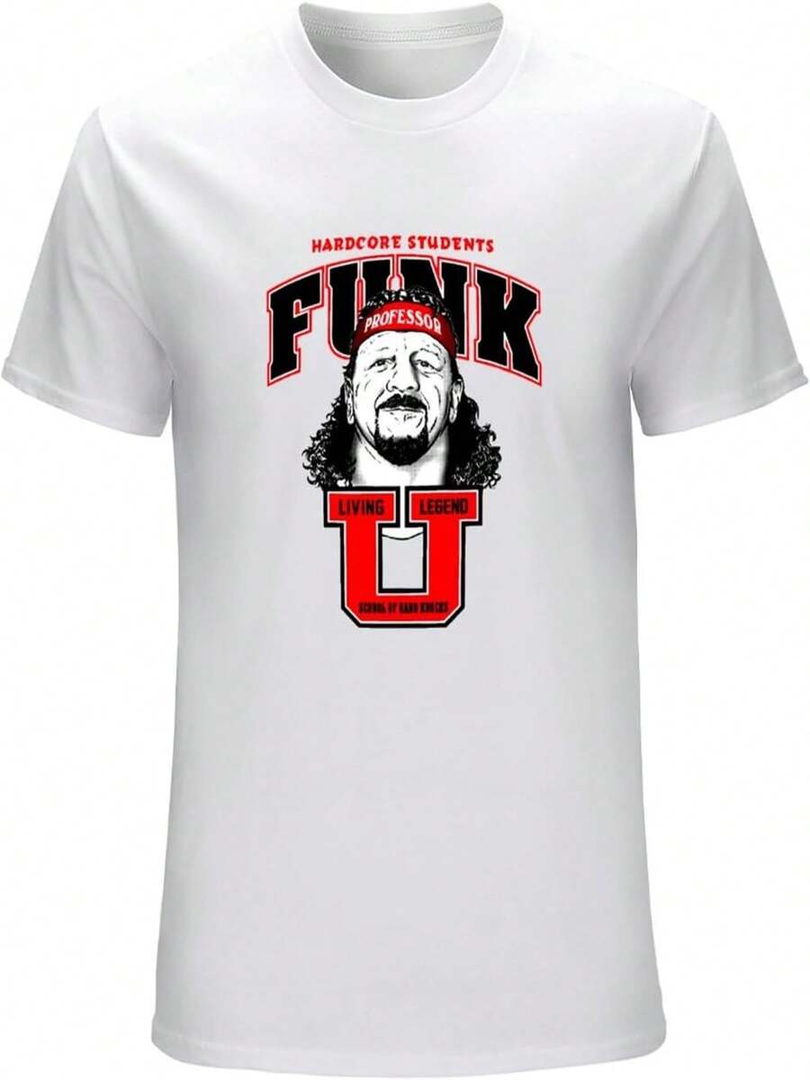 Hardcore Students Terry Funk Living Legends T-Shirt - White - View 1
