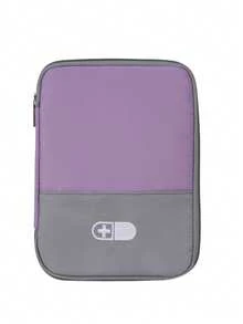 A Portable First Aid Kit Pouch | Large Capacity Emergency Kit Bag With Cross Emblem, Durable, Travel-Friendly Medicine Storage Organizer, Zipper Closure, Available In Multiple Colors - Multicolor - View 15