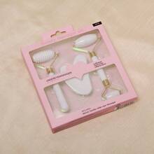 3PCS Resin Facial Massager Massage Roller For Face Body Neck Eyes Guasha Scraping Board Anti-Wrinkle Beauty Skin Care Tools,Beauty,Skin Care Products,Spa,Self Care,Skin Care Tools,Face Care,Esthetician Supplies,Massage,Face Massage Tool,Face Roller - 彩色 - 查看 6