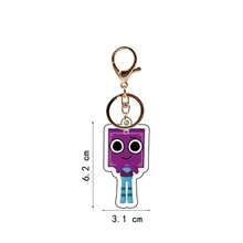 1 Stück neue Dandy's World Spiel Zubehör Acryl Figur Schlüsselanhänger Anhänger, perfektes kleines Geschenk für Fans und Freunde (zufälliger Stil) - Verschiedenfarbig - Übersicht 9