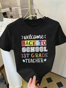 Women T-Shirts - Black - View 2