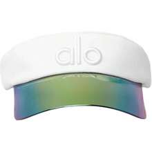 Alo Yoga High-Performance Sweat-Wicking Polyester Sun Hat With Sun Visor Design, Adjustable Buckle, Unisex And Couple Style. - 白色 - 查看 2