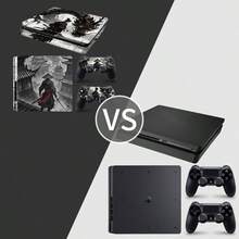 1 Set Waterproof, Scratch-Resistant Printed Skin Stickers Compatible With PS4 Slim Game Console, Personalized Decorative Protective Decal Stickers - FOR  Slim - View 9
